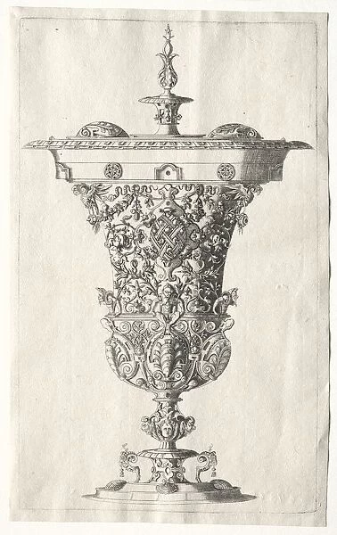 Ornamental Vase, 1500s. Creator: Wenzel Jamnitzer I (German, 1508  /  09-1585)