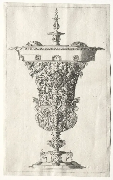 Framed Print : Ornamental Vase, 1500s. Creator: Wenzel Jamnitzer I (German, 1508 / 09-1585) Framed Print : Ornamental Vase, 1500s. Creator: Wenzel Jamnitzer I (German, 1508 / 09-1585)