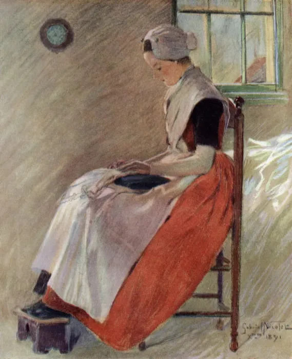 Framed Print : An Orphan of Amsterdam, 1901 Framed Print : An Orphan of Amsterdam, 1901