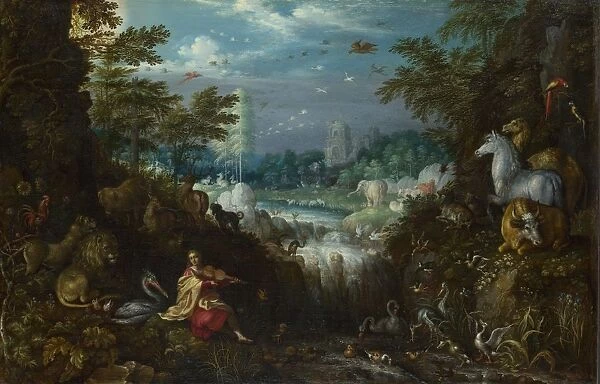 Orpheus, 1628. Artist: Savery, Roelant (1576-1639)