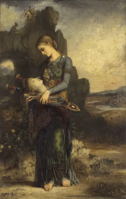 Framed Print : Orpheus, 1865. Artist: Moreau, Gustave (1826-1898) Framed Print : Orpheus, 1865. Artist: Moreau, Gustave (1826-1898)