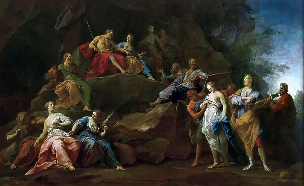 Orpheus Descent into Hades, 1763. Creator: Restout, Jean II (1692-1768)