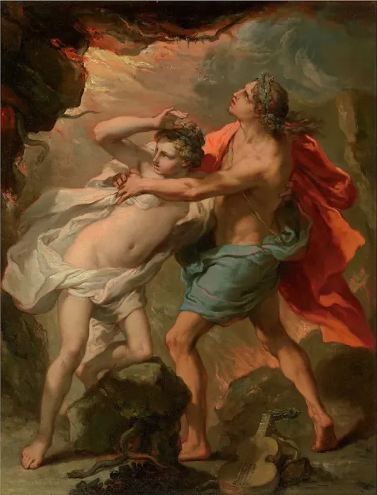 Framed Print : Orpheus and Eurydice Framed Print : Orpheus and Eurydice