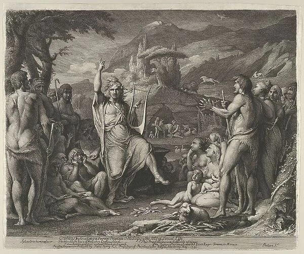 Orpheus Instructing a Savage People in Theology and the Ar... plate dated May 1, 1791, issued 1792. Creator: James Barry