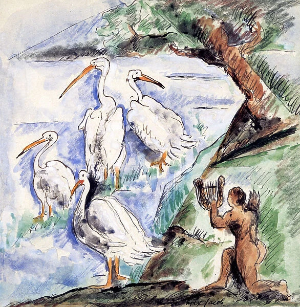 Orpheus with the Pelicans, c1900-1944. Artist: Max Jacob