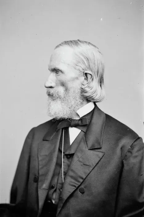 Framed Print : Orson Squire Fowler, between 1855 and 1865. Creator: Unknown Framed Print : Orson Squire Fowler, between 1855 and 1865. Creator: Unknown