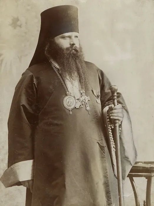 Framed Print : Orthodox priest, late 19th cent - early 20th cent. Creator: Unknown Framed Print : Orthodox priest, late 19th cent - early 20th cent. Creator: Unknown