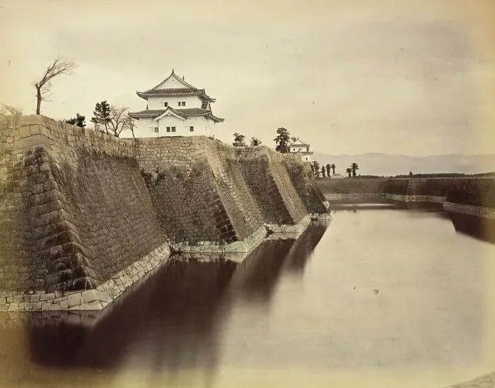 Framed Print : Osaka Castle, 1865. Creator: Unknown Framed Print : Osaka Castle, 1865. Creator: Unknown