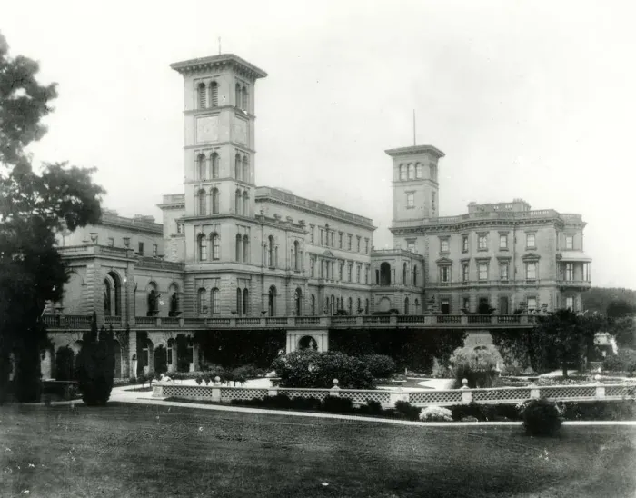 Framed Print : Osborne House, c1920s. Creator: Kirk & Sons of Cowes Framed Print : Osborne House, c1920s. Creator: Kirk & Sons of Cowes