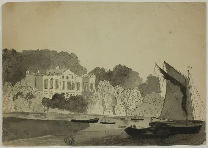 Framed Print : Osborne House, Isle of Wight, n.d. Creator: Unknown Framed Print : Osborne House, Isle of Wight, n.d. Creator: Unknown