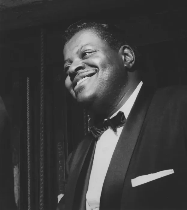 Framed Print : Oscar Peterson, c1965. Creator: Brian Foskett Framed Print : Oscar Peterson, c1965. Creator: Brian Foskett