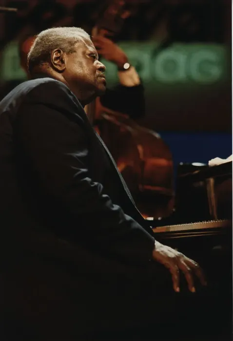 Framed Print : Oscar Peterson, North Sea Jazz Festival, Netherlands, 1991. Creator: Brian Foskett Framed Print : Oscar Peterson, North Sea Jazz Festival, Netherlands, 1991. Creator: Brian Foskett