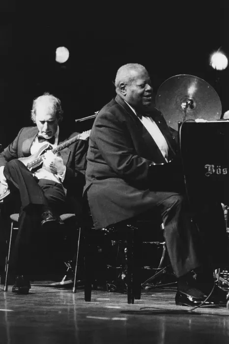 Framed Print : Oscar Peterson, North Sea Jazz Festival, Netherlands, 1995. Creator: Brian Foskett Framed Print : Oscar Peterson, North Sea Jazz Festival, Netherlands, 1995. Creator: Brian Foskett