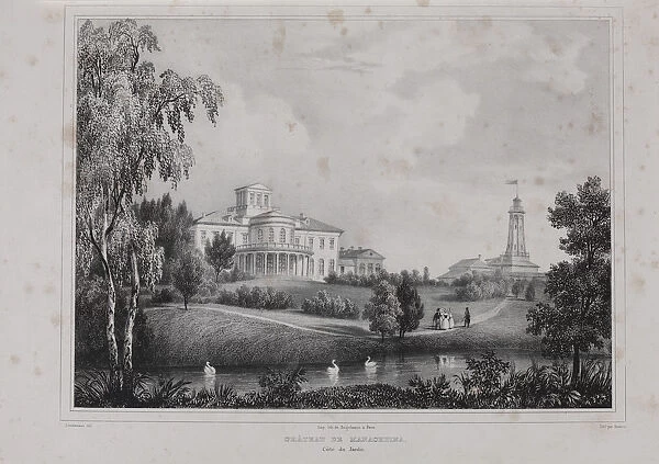 Osinovaya Roshcha Manor near Saint Petersburg, 1833
