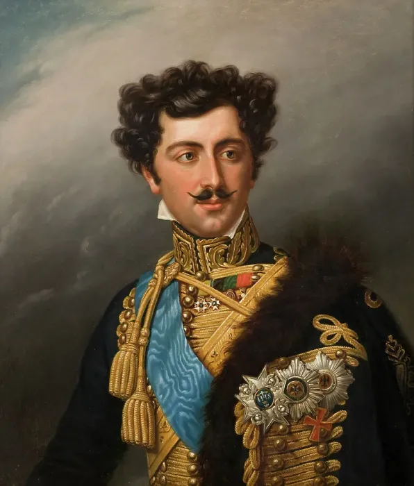 Framed Print : Oskar I, 1799-1859, King of Sweden, c19th century. Creator: Anon Framed Print : Oskar I, 1799-1859, King of Sweden, c19th century. Creator: Anon