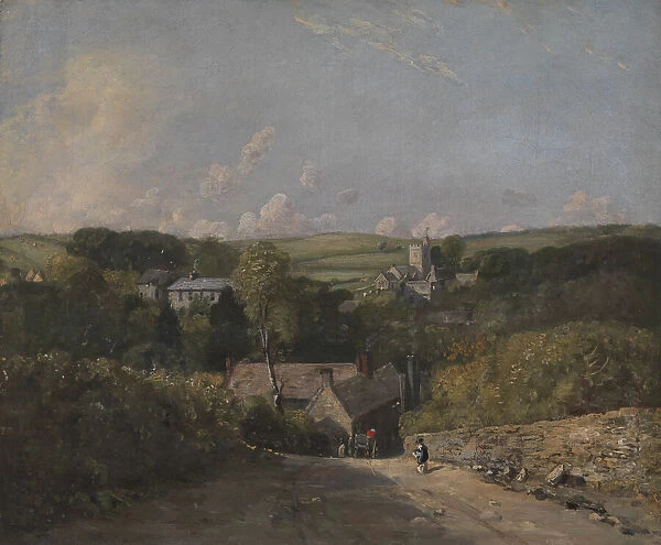 Osmington Village, 1816 to 1817. Creator: John Constable