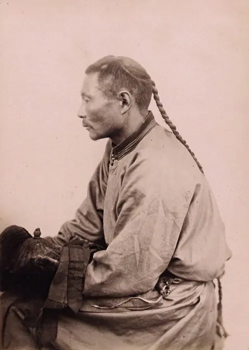 Framed Print : Ossur. A Todzhin Man, 32 Years Old. Ii River, 1897. Creator: Unknown Framed Print : Ossur. A Todzhin Man, 32 Years Old. Ii River, 1897. Creator: Unknown