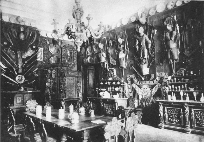 Framed Print : Ostafyevo Estate. The Great Dining Room, End of 19th century. Artist: Anonymous Framed Print : Ostafyevo Estate. The Great Dining Room, End of 19th century. Artist: Anonymous