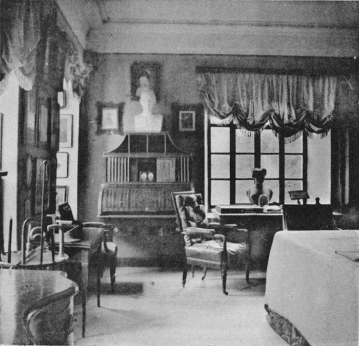 Framed Print : Ostafyevo Estate. The Karamzin Room, End of 19th century. Artist: Anonymous Framed Print : Ostafyevo Estate. The Karamzin Room, End of 19th century. Artist: Anonymous