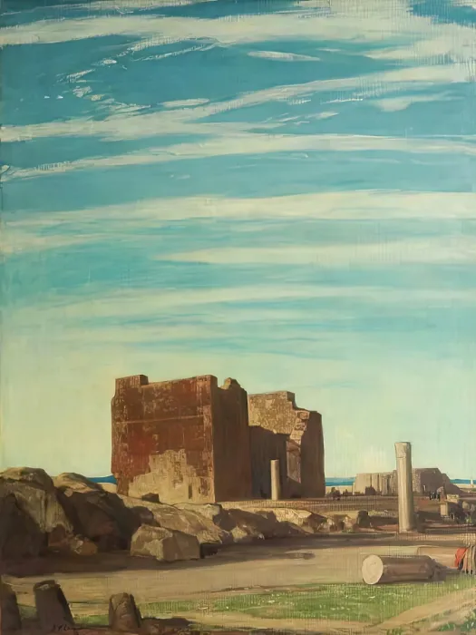 Framed Print : Ostia, 1900-1924. Creator: David Young Cameron Framed Print : Ostia, 1900-1924. Creator: David Young Cameron