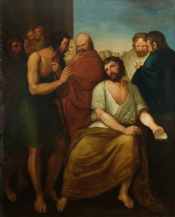 Framed Print : Ostracism over Aristides, c1788. Creator: Franciszek Smuglewicz Framed Print : Ostracism over Aristides, c1788. Creator: Franciszek Smuglewicz