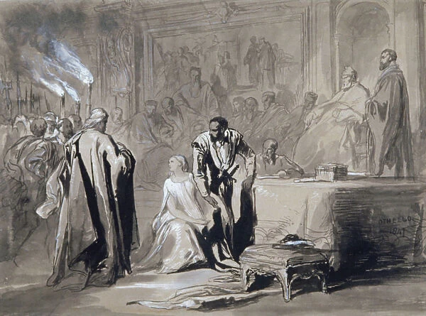 Othello and Desdemona before the Senate, 1847