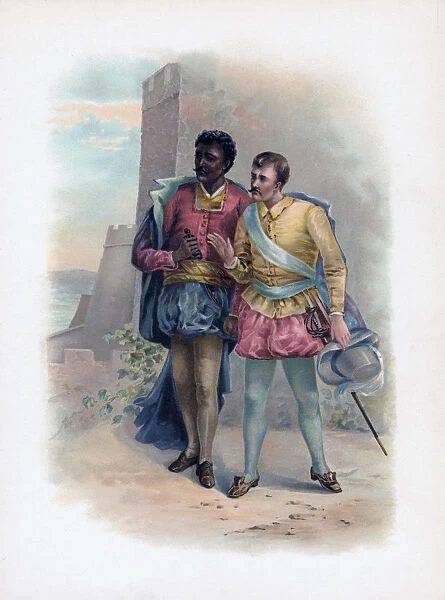 Othello and Iago, 1891