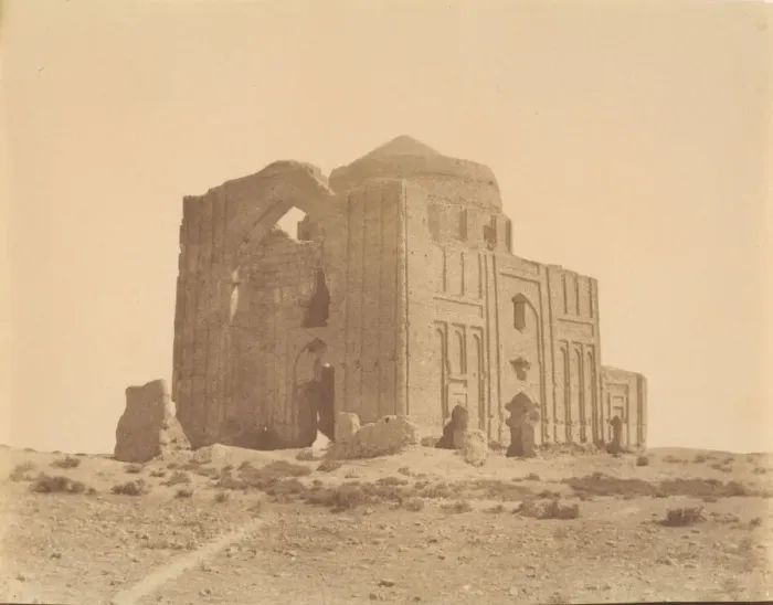 Framed Print : [Other ruins in the town of Tus, Khorasan], 1840s-60s. Creator: Possibly by Luigi Pesce