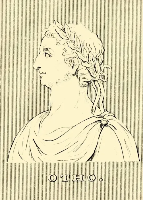 Framed Print : Otho, (32-69AD), 1830. Creator: Unknown Framed Print : Otho, (32-69AD), 1830. Creator: Unknown