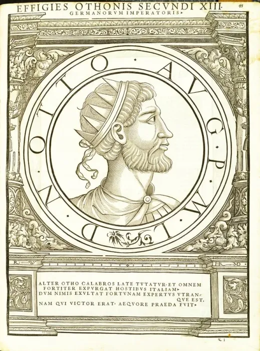 Framed Print : Otho II (955 - 983), 1559 Framed Print : Otho II (955 - 983), 1559
