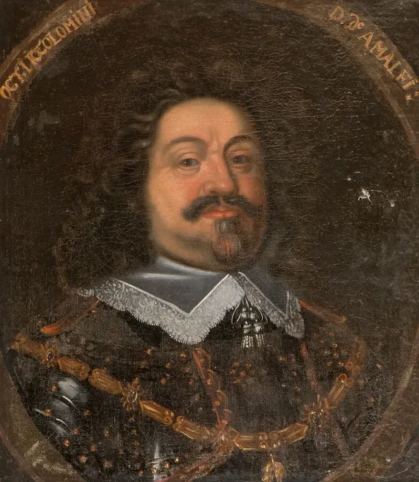 Framed Print : Ottavio Piccolomini d'Aragona, 1599-1656, c17th century. Creator: Anon Framed Print : Ottavio Piccolomini d'Aragona, 1599-1656, c17th century. Creator: Anon