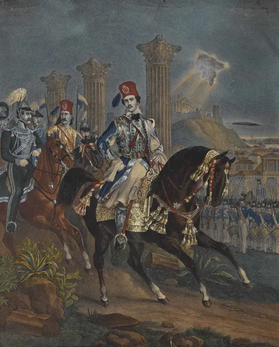 Framed Print : Otto I (1815-1867), King of Greece Framed Print : Otto I (1815-1867), King of Greece