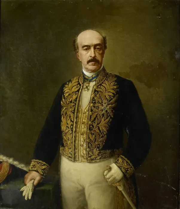 Framed Print : Otto van Rees, Governor-general, after 1884-c.1899. Creator: Unknown Framed Print : Otto van Rees, Governor-general, after 1884-c.1899. Creator: Unknown