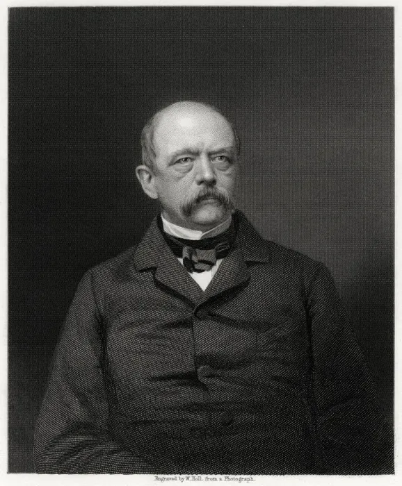 Framed Print : Otto von Bismarck, German statesman, 19th century. Artist: W Holl Framed Print : Otto von Bismarck, German statesman, 19th century. Artist: W Holl