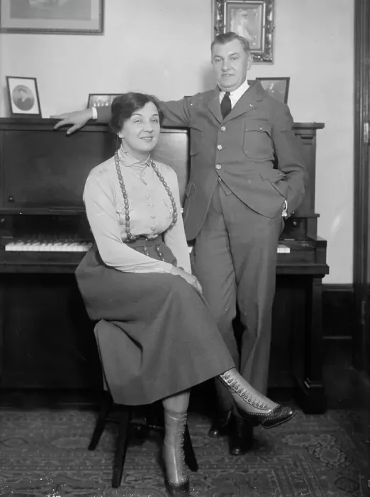 Framed Print : Ottokar Marak & wife Marie Cavan, between c1915 and c1920. Creator: Bain News Service Framed Print : Ottokar Marak & wife Marie Cavan, between c1915 and c1920. Creator: Bain News Service
