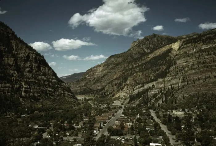 Framed Print : Ouray, Colorado, 1940. Creator: Russell Lee Framed Print : Ouray, Colorado, 1940. Creator: Russell Lee