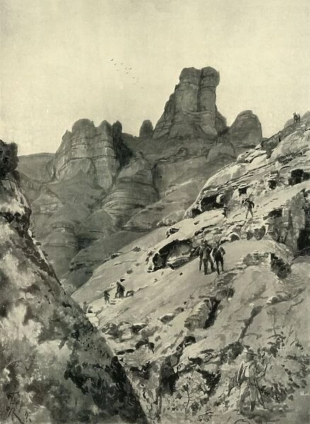 The Outbreak of War - The Drakenberg Mountains Where The Boers Were Laagered, 1900