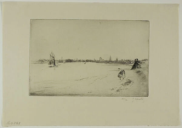 The Outer Harbor of La Rochelle, 1904. Creator: Gustave Leheutre