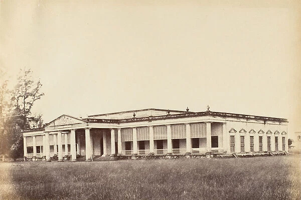 Outram Institute, Calcutta, 1850s. Creator: Captain R. B. Hill