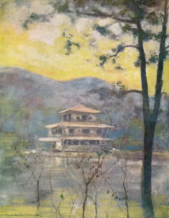Framed Print : Outside Kioto, c1887, (1901). Artist: Mortimer L Menpes Framed Print : Outside Kioto, c1887, (1901). Artist: Mortimer L Menpes