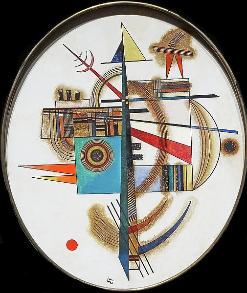 Oval n°2, 1925. Creator: Kandinsky, Wassily Vasilyevich (1866-1944)