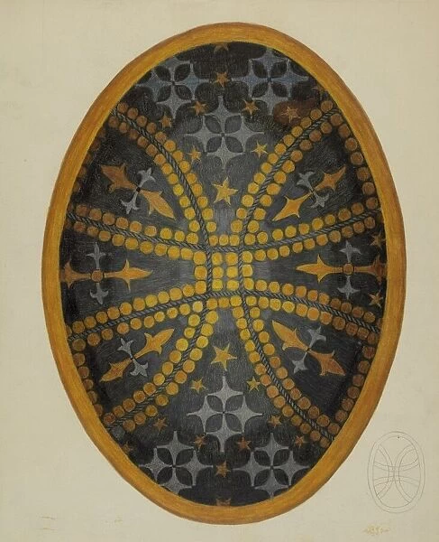 Oval Pin, c. 1937. Creator: Tulita Westfall