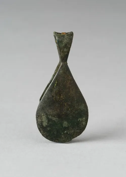 Framed Print : Oval-shaped Tweezers, Probably A. D. 1000 / 1400. Creator: Unknown Framed Print : Oval-shaped Tweezers, Probably A. D. 1000 / 1400. Creator: Unknown