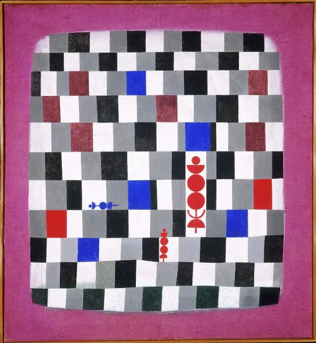 Framed Print : Overcheck, 1937. Creator: Klee, Paul (1879-1940) Framed Print : Overcheck, 1937. Creator: Klee, Paul (1879-1940)