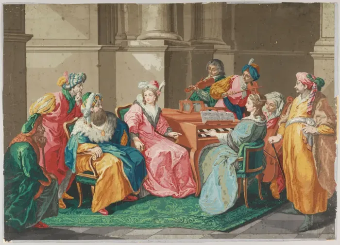 Framed Print : Overdoor, 1825-1826. Artist: Anonymous Framed Print : Overdoor, 1825-1826. Artist: Anonymous