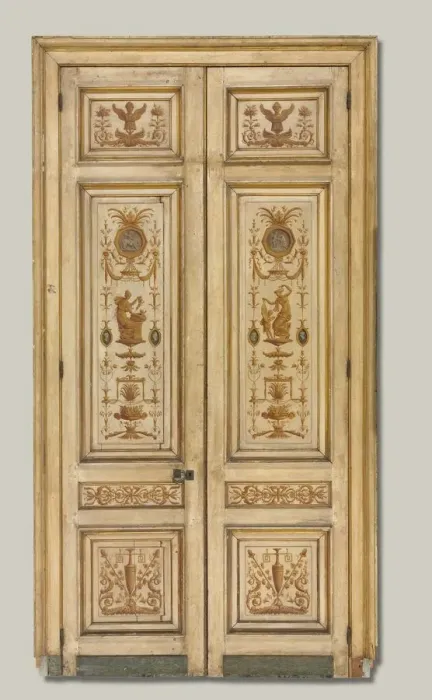 Framed Print : Overdoor Painting, 1790s. Creator: Pierre Rousseau (French, 1751-1829) Framed Print : Overdoor Painting, 1790s. Creator: Pierre Rousseau (French, 1751-1829)