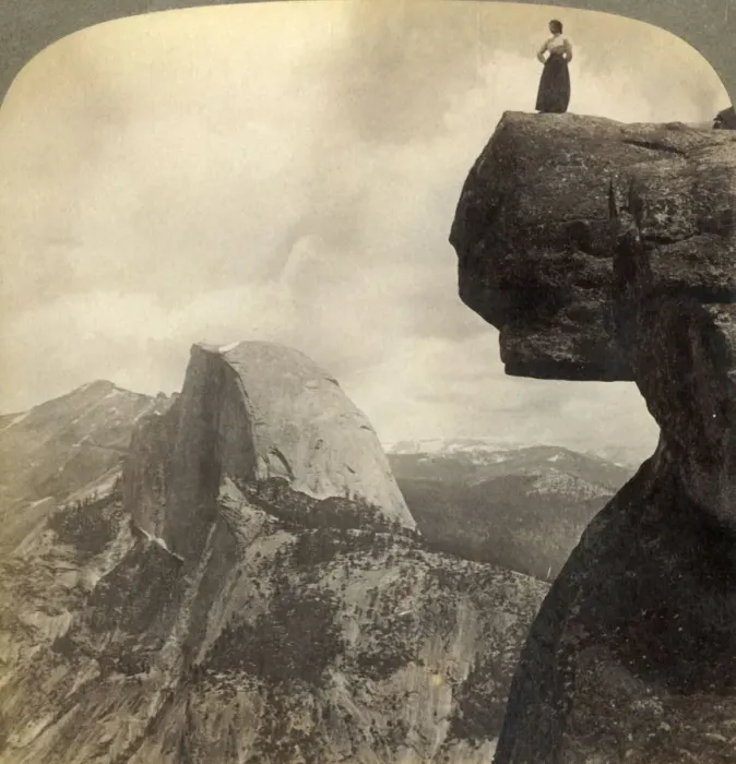 Framed Print : Overlooking Natures Grandest Scenery - from Glacier Point (N. E. ) Yosemite Valley, Cal