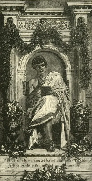 Framed Print : Ovid, 1890. Creator: Unknown Framed Print : Ovid, 1890. Creator: Unknown