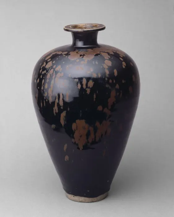 Framed Print : Ovoid Bottle with Partridge-Feather Mottles, Northern Song dynasty Framed Print : Ovoid Bottle with Partridge-Feather Mottles, Northern Song dynasty