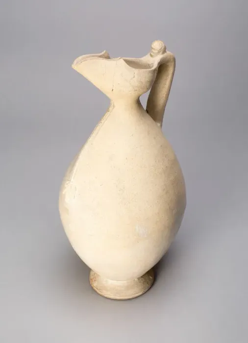 Framed Print : Ovoid Ewer with Flaring, Beak Shaped Spout, and Handle with Human Head, Tang dynasty Framed Print : Ovoid Ewer with Flaring, Beak Shaped Spout, and Handle with Human Head, Tang dynasty